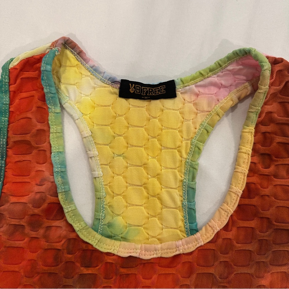 2 Be Free Colorful Tank Top - Picture 6 of 8